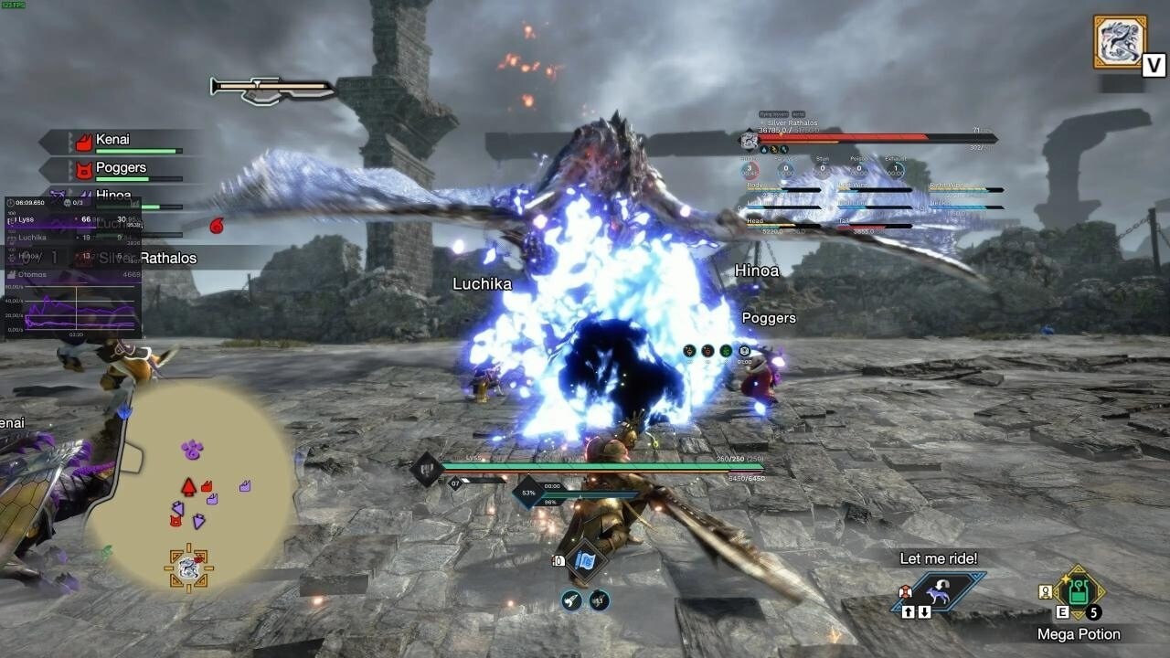 【MOD】魔物獵人世界 & 崛起 魔物顯示血量模組 HunterPie v2 - tehey的創作 - 巴哈姆特