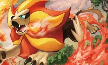 火炎獅-寶可夢插圖庫(Pyroar Pokémon) - apple83411的創作 - 巴哈姆特