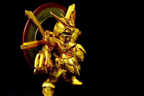 盒玩] FW GUNDAM CONVERGE:CORE ゴッドガンダム明鏡止水セット- x123的