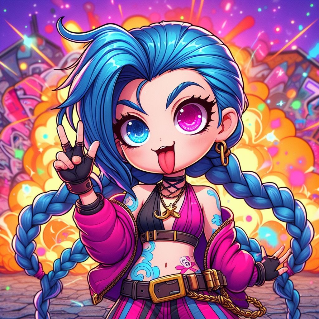 英雄聯盟:JINX - sa19960906的創作 - 巴哈姆特