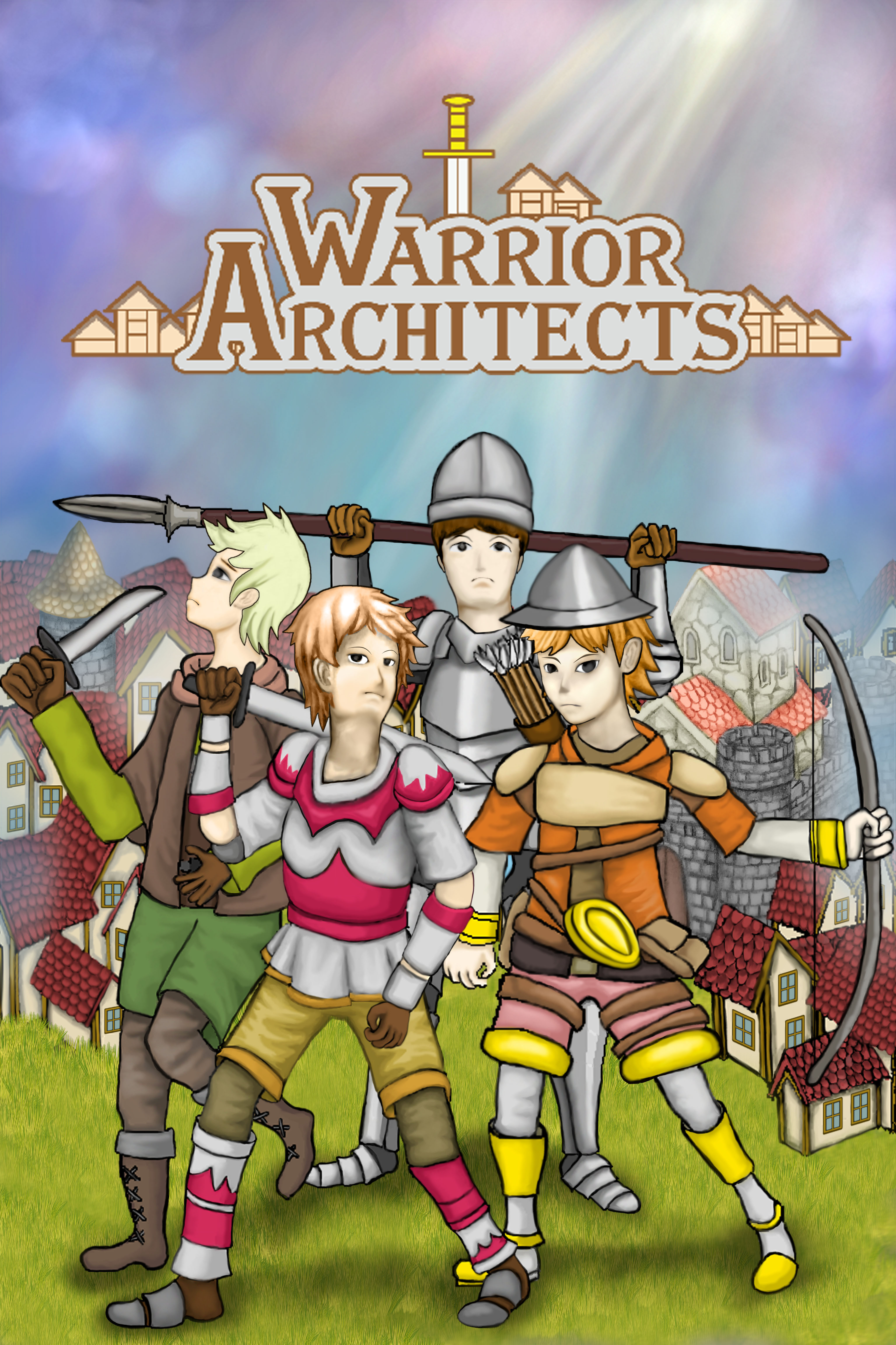 Warrior Architects遊戲未來封面藝術概念圖 Jamespitfire的創作 巴哈姆特 