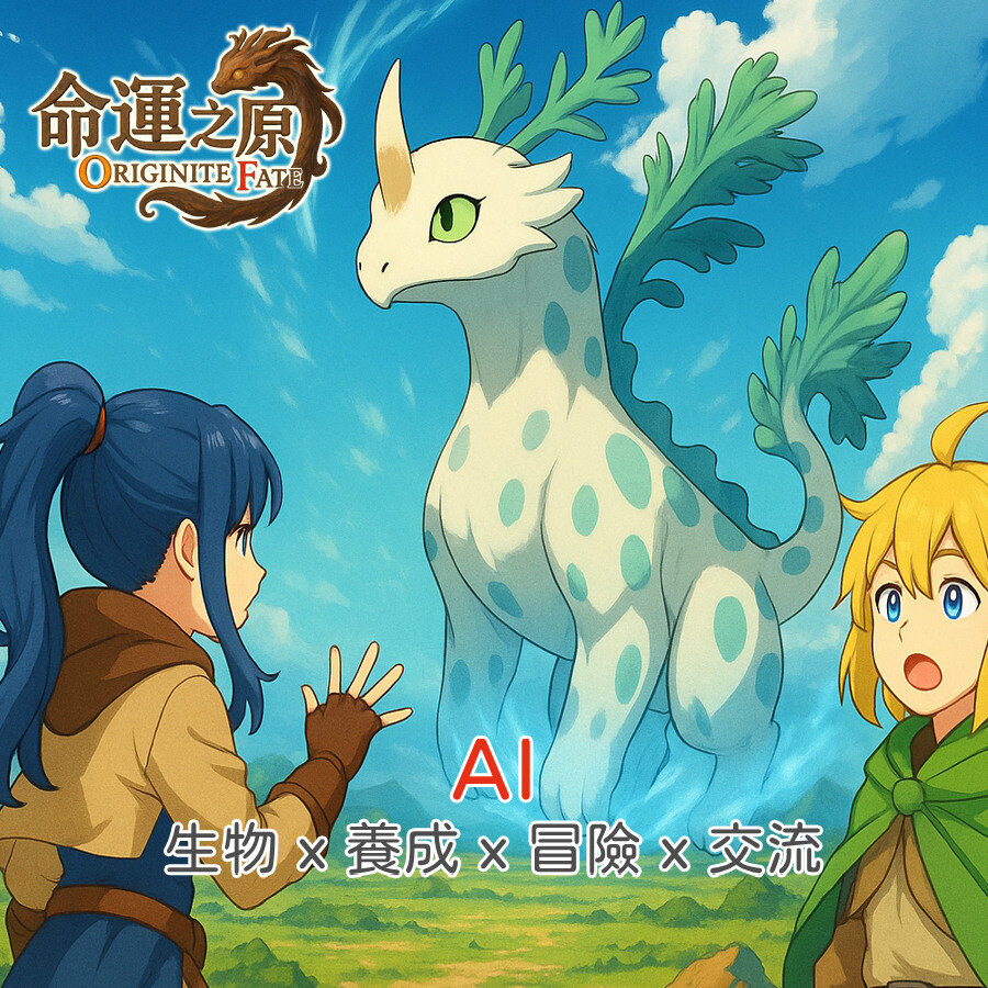 《命運之原 Originite Fate》台灣首款AI隨機生成生物探索冒險遊戲！ - lionjpworld的創作 - 巴哈姆特