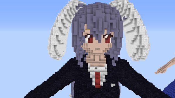 【minecraft】MMD模型匯入成大型人像試做 - ERROR405的創作 - 巴哈姆特