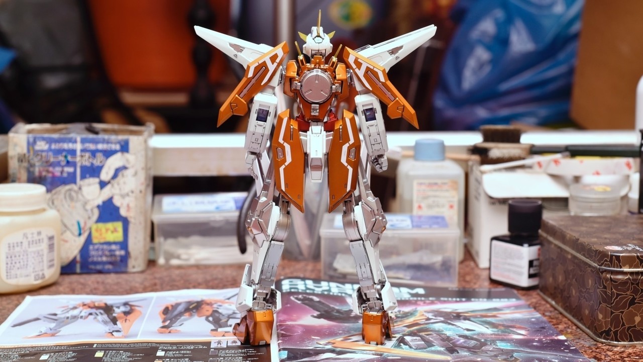 [達人專欄] NO.2【外裝甲製作篇】MG 1/100 GN-003 Gundam Kyrios(主天使鋼彈)