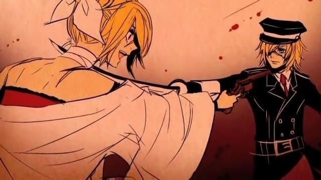 鏡音リン・レン】からくり卍ばーすと【中、日、羅歌詞