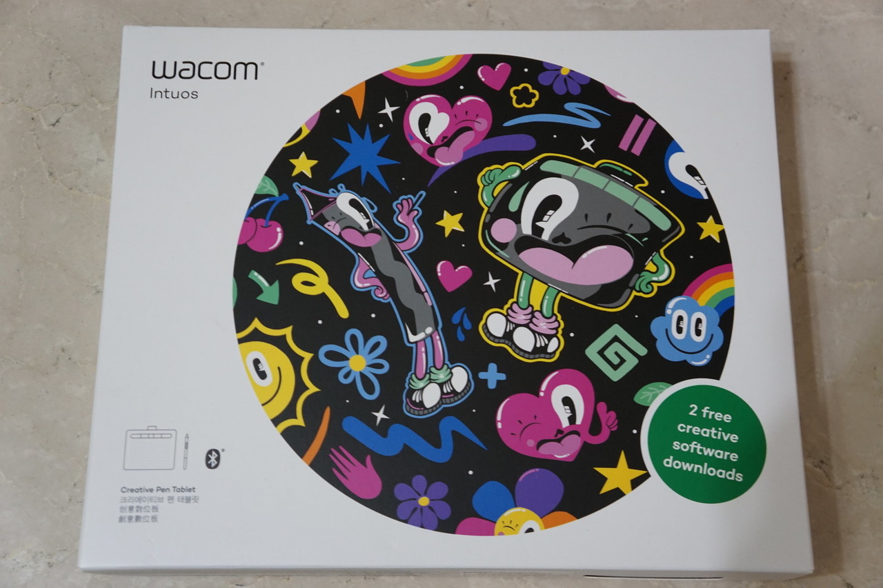 「Wacom Intuos CTL-4100WL」2018年款 開箱紀錄，外行小比較 - cosmology886的創作 - 巴哈姆特