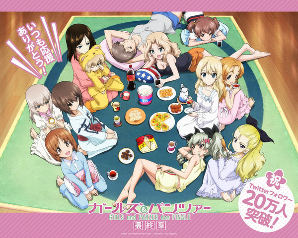 少女與戰車 桌布壁紙 Hth的創作 巴哈姆特