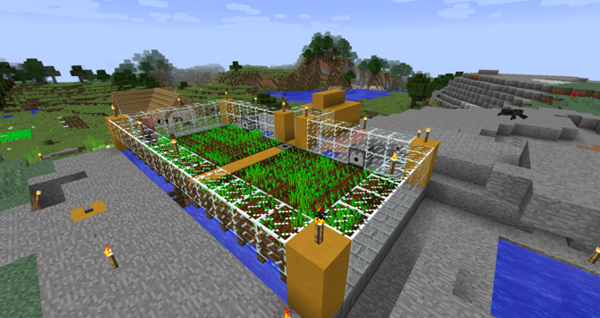 Minecraft 1 12生存伺服日記自動小麥農場 完成 Jerry3610的創作 巴哈姆特