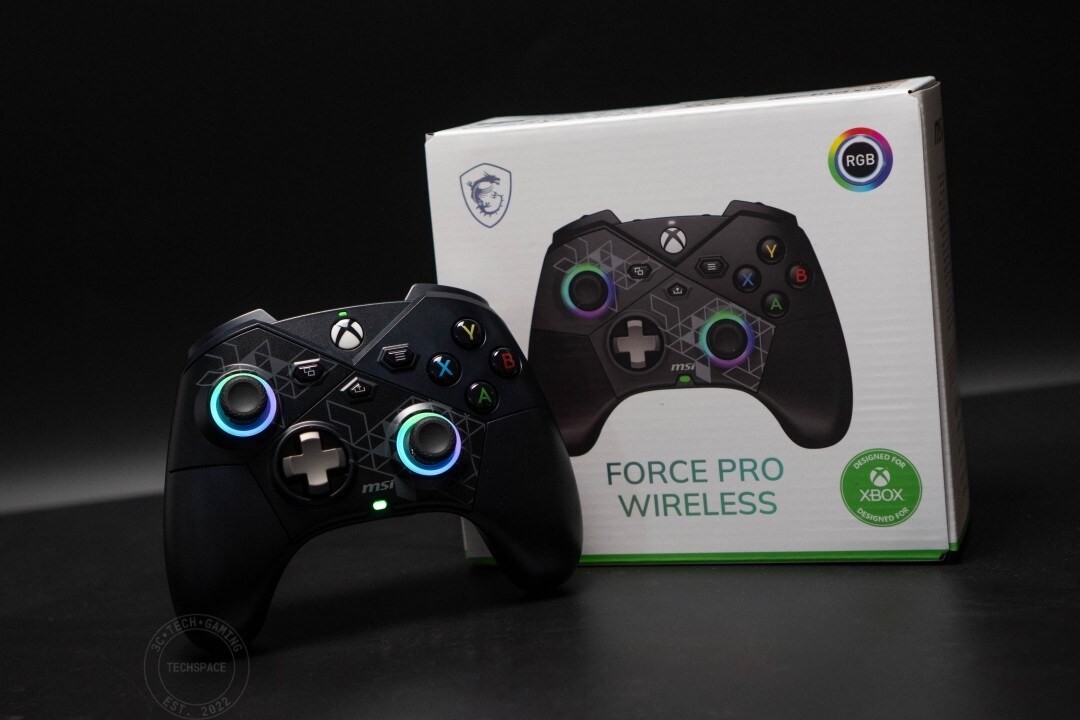 MSI FORCE PRO WIRELESS 電競搖桿開箱評測 | 三段式霍爾效應觸發、48hrs 超強自定義長效沈浸體驗 ...