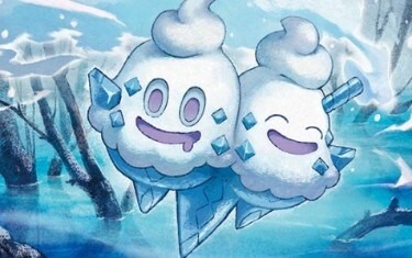 雙倍多多冰-寶可夢插圖庫(Vanilluxe Pokémon) - apple83411的創作 - 巴哈姆特