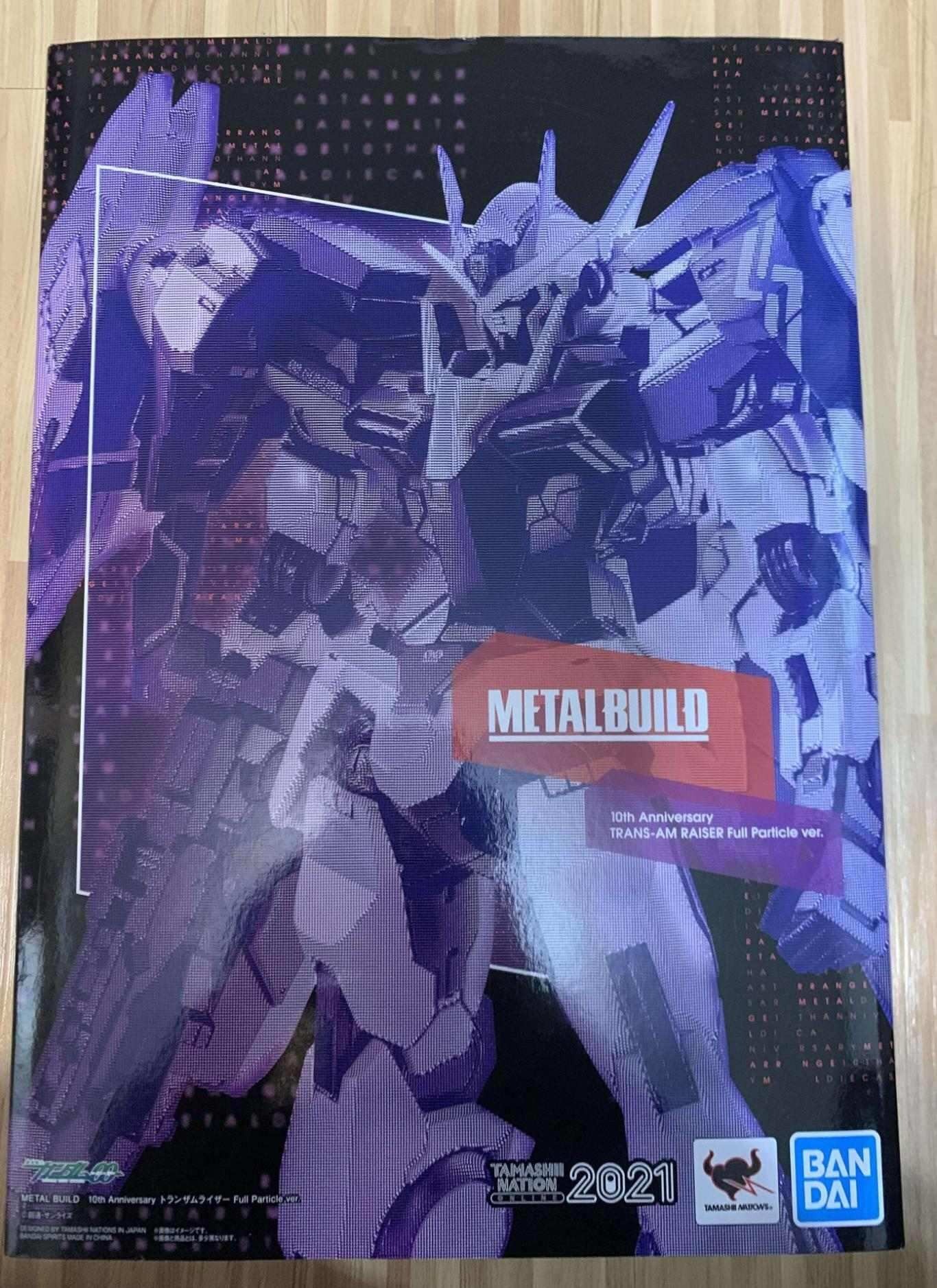 L BUILD トランザムライザー Full Particle ver. Amazon.com: Bandai Metal Build 10th Anniversary Gundam 00