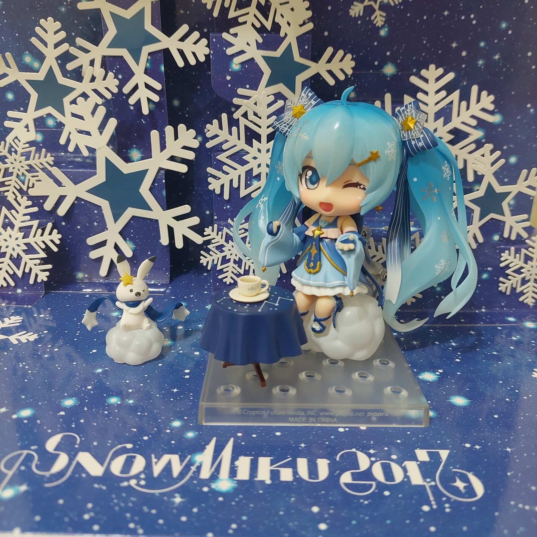 GSC 701 黏土人初音未來雪未來2017 Twinkle Snow Ver. 簡易開箱