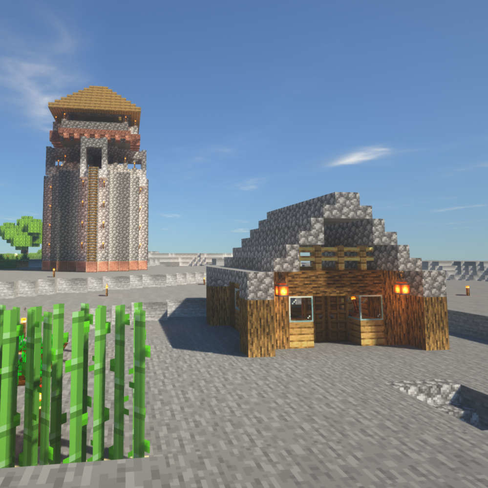 【Minecraft】麥塊日記 Day 3 —— 建立燈塔 - muryanbks的創作 - 巴哈姆特