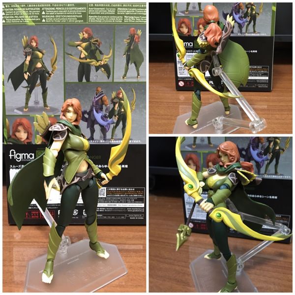 【開箱】DOTA 2 風行者 Figma - a7641839的創作 - 巴哈姆特