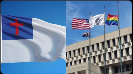 美國Boston市政府2005開始開放團體個人來申請 in 第三旗柱－Boston city hall flags issue since ...