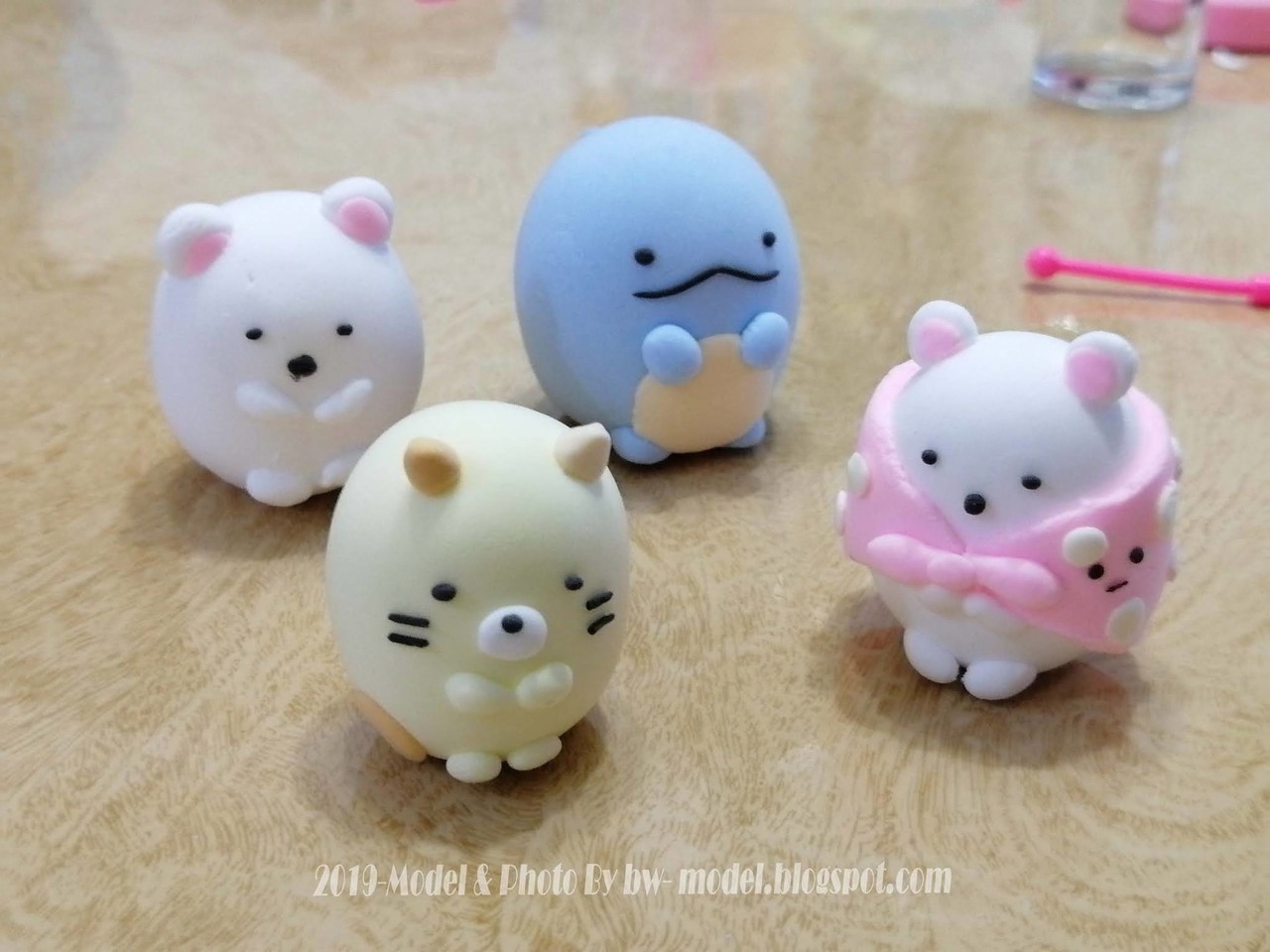 作品分享 角落生物 超輕黏土模型製作 白熊大挑戰 Bluewind3k的創作 巴哈姆特