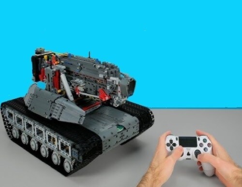 [Brick Technology] Building a Rapid-Fire LEGO Tank - sdgn的創作 - 巴哈姆特