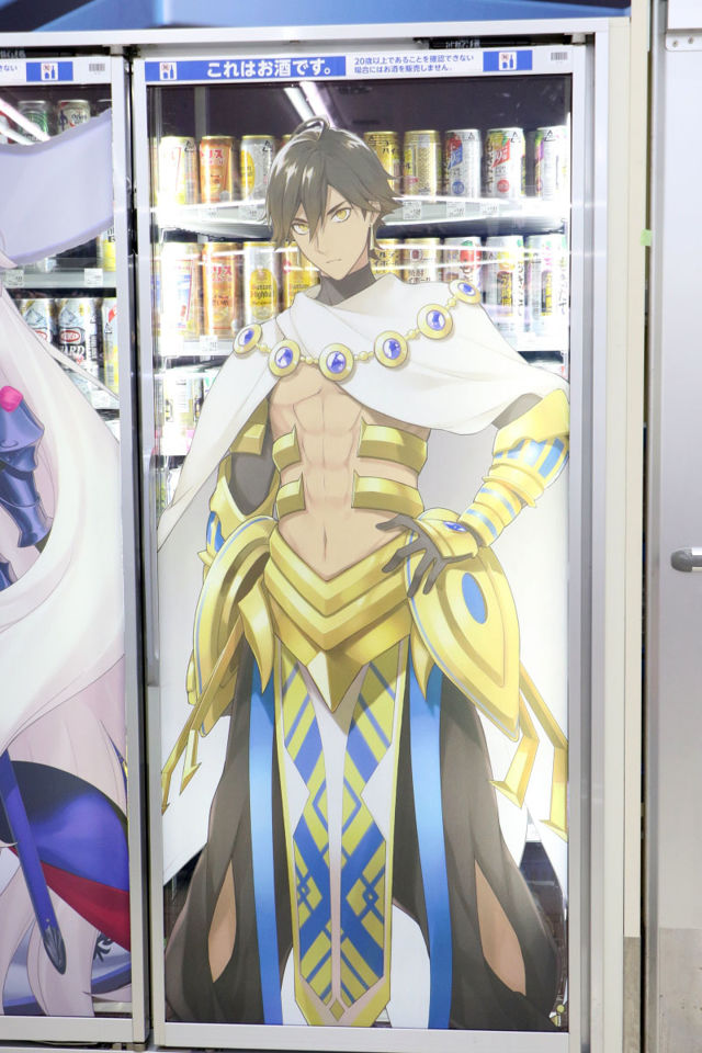 特異店 L 出現於秋葉原！相片直擊《Fate/Grand Order》LAWSON 合作店鋪