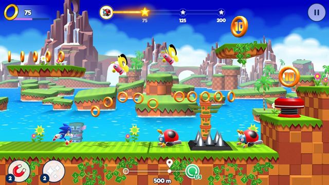 跑酷遊戲《Sonic Runners Adventure》於雙平台推出 跟著音速小子一同高速冒險！