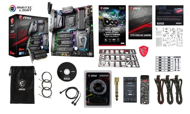 MSI Z370 主機板全系列上市 支援 Intel 第八代酷睿六核心處理器