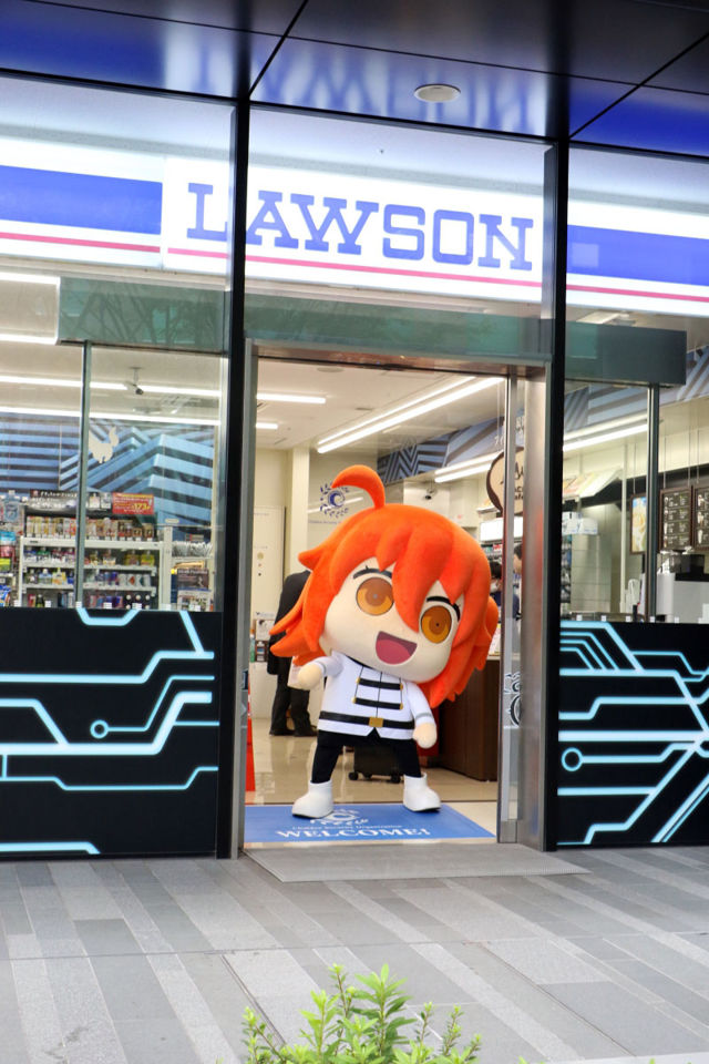 特異店 L 出現於秋葉原！相片直擊《Fate/Grand Order》LAWSON 合作店鋪