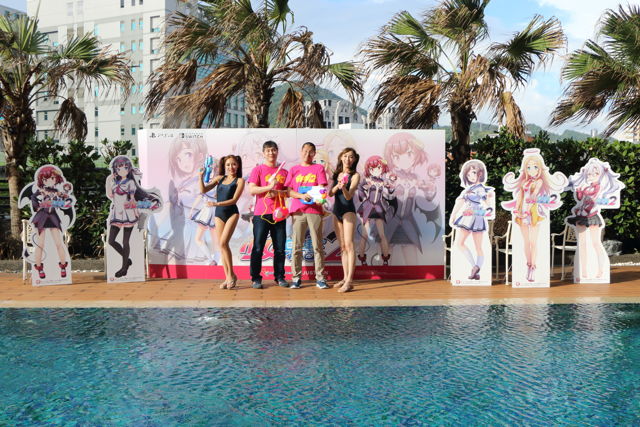 少女 射擊2 紀念繁體中文版發售聲優及製作人來臺舉辦泳池party 雪花台湾