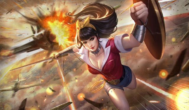 《Garena 傳說對決》DC 亞馬遜公主「神力女超人」降臨 為世界帶來正義與和平