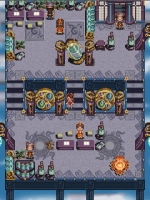 煉丹區的場景擺放了許多瓶瓶罐罐