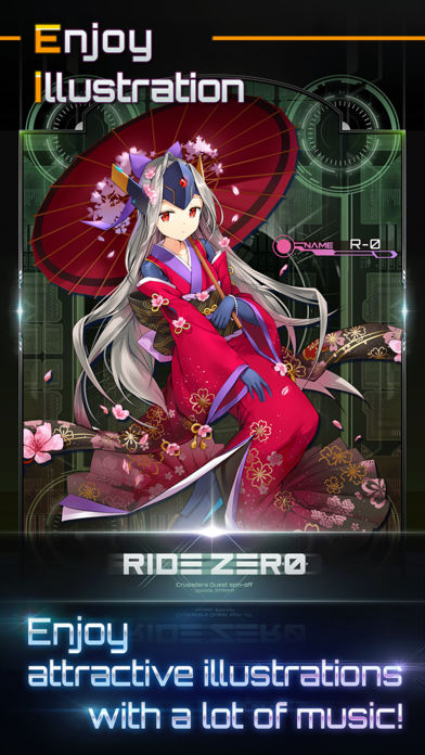 《克魯賽德戰記》外傳音樂射擊遊戲《Ride Zero》於雙平台上架 收錄中文歌曲