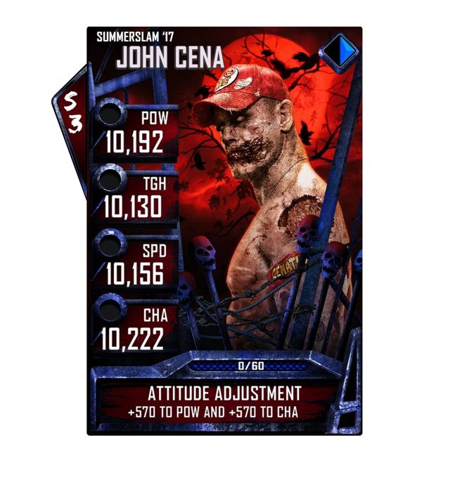 John Cena 化身殭屍！《WWE SuperCard》舉辦首次萬聖節活動