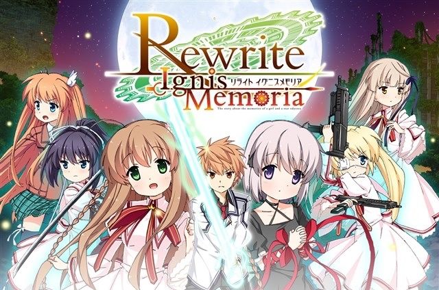 手機遊戲《Rewrite IgnisMemoria》宣布將於 2017 年底結束營運