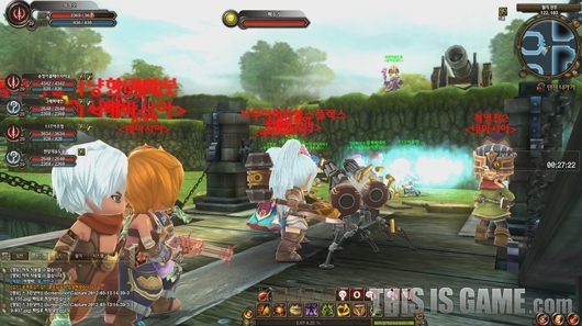 為了守護或搶奪巨城,最多100名的玩家或公會,聯合展開戰鬥