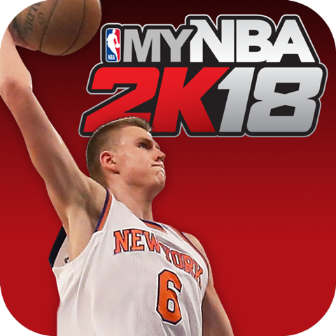 kristaps porzingis 登上《mynba 2k18》夥伴应用程式封面