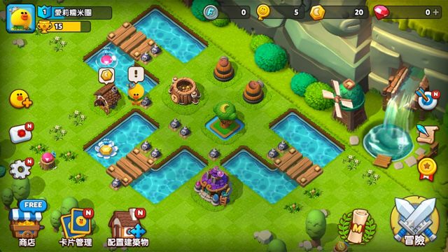 戰略模擬手機遊戲《LINE 熊大王國》全球同步上線 和好友們一同進攻王國！
