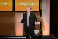 2008 年微軟 E3 展發表會中的約翰‧沙佩特