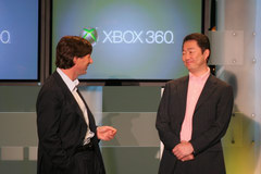 2008 年微軟 E3 展發表會中的和田洋一(右)