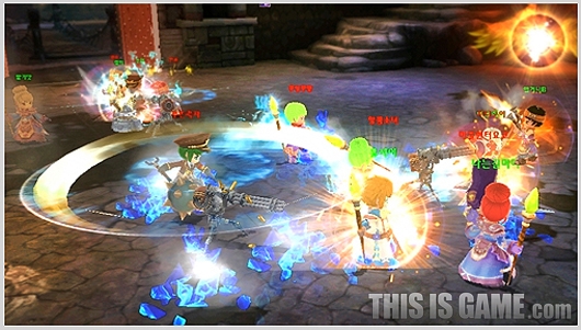 與《地城特遣隊》和《暗黑破壞神3》的不同點在於,強調大規模戰鬥