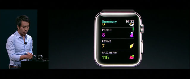 《Pokémon Go》 Apple Watch 也瘋 Pokémon Go