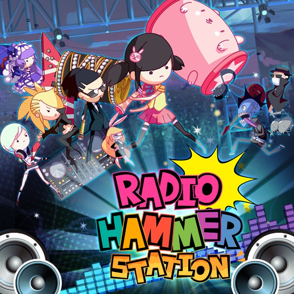 台灣福克科技與 Arc System Works 合作推出節奏動作遊戲《Radio Hammer Station》