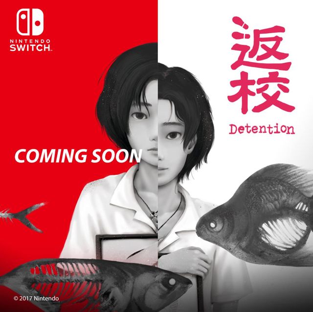 台灣獨立團隊赤燭遊戲人氣作品《返校》確定登陸 Nintendo Switch 平台