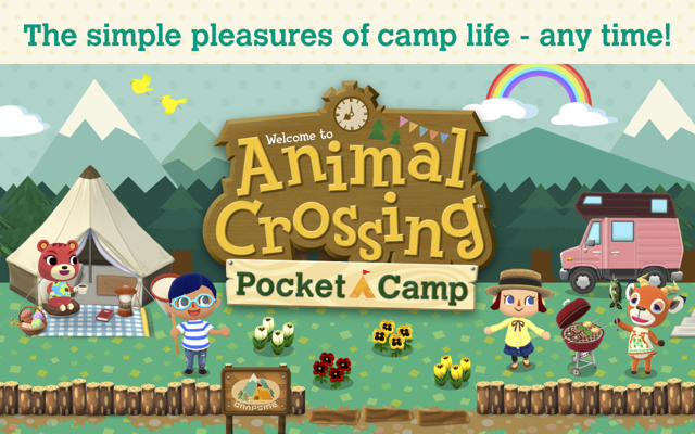《動物之森 口袋露營廣場》雙版本先行開放下載 與可愛的動物們一同打造專屬營地