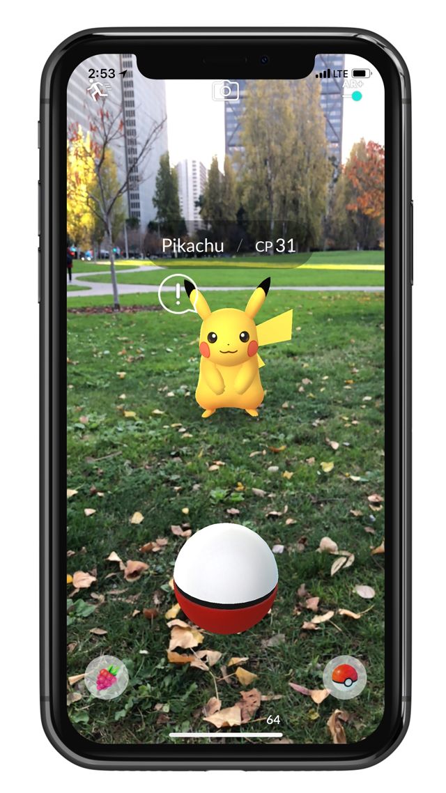 《Pokemon GO》iOS 版開放新功能「AR+」抓怪更有臨場感