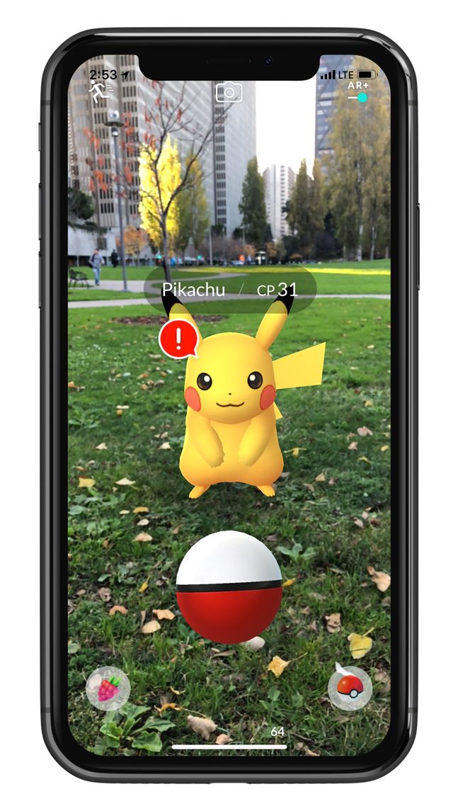 《Pokemon GO》iOS 版開放新功能「AR+」抓怪更有臨場感