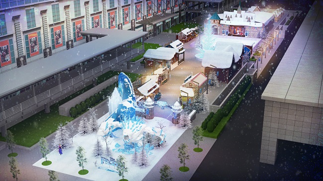 「冰雪奇緣嘉年華」將自 11 月 30 日起於台北 101 的水舞廣場揭幕