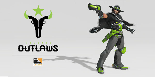 《鬥陣特攻》職業電競聯賽休士頓隊「Houston Outlaws」公布隊徽象徵與配色