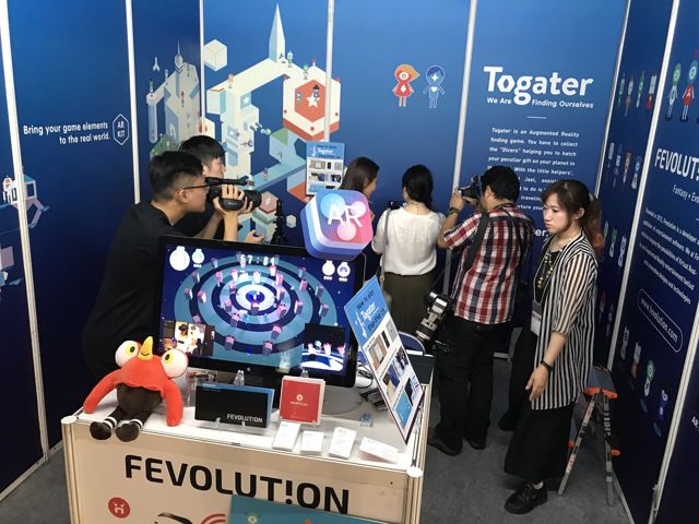台灣獨立製作 AR 遊戲《TOGATER》於 TGS 首次公開