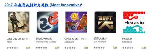 台灣 Google Play 2017 年度精選榜單出爐 《天堂 2：革命》獲選年度最佳遊戲大獎