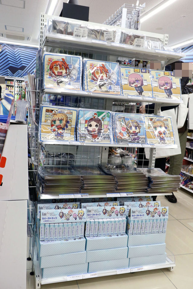 特異店 L 出現於秋葉原！相片直擊《Fate/Grand Order》LAWSON 合作店鋪