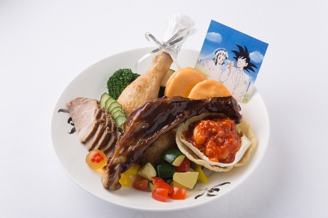 《七龍珠》與大阪中國料理店合作推出特製餐點與原創商品