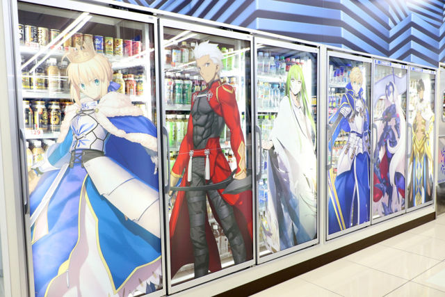 特異店 L 出現於秋葉原！相片直擊《Fate/Grand Order》LAWSON 合作店鋪